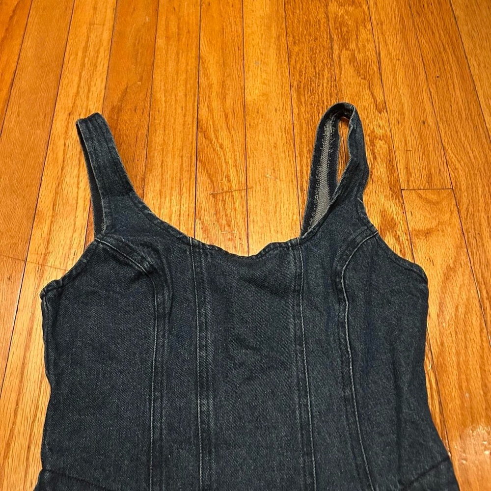 Altar’d State denim corset top